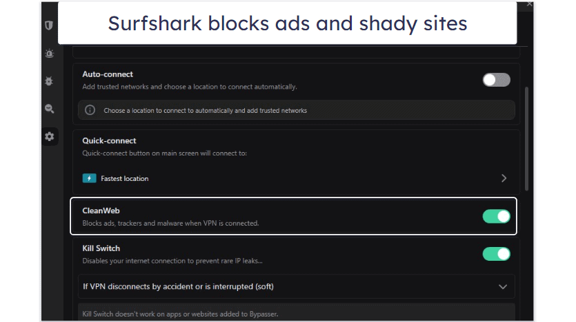 surfshark clearweb